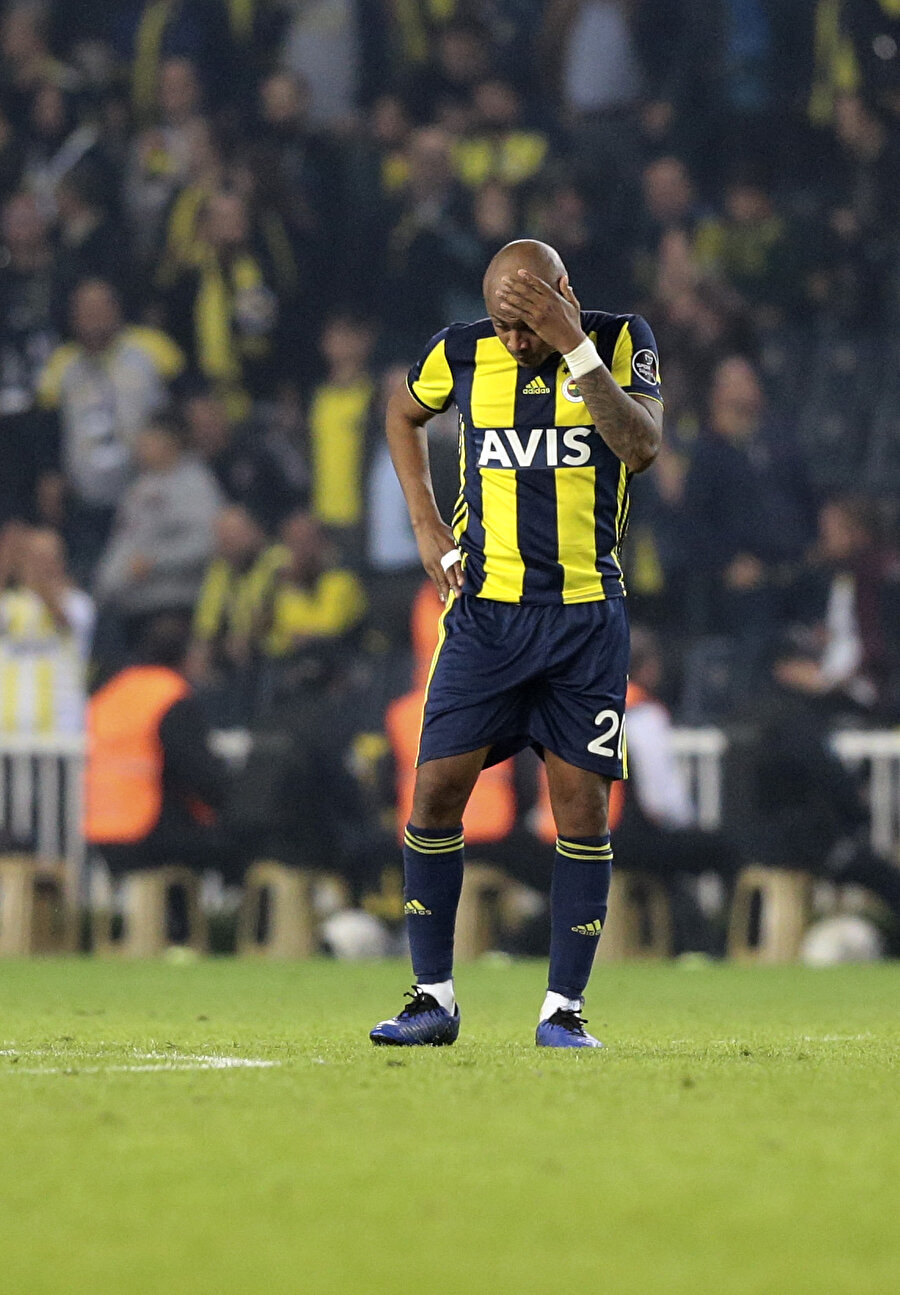Fenerbahçe forması giyen Andre Ayew, MKE Ankaragücü karşısında aldığı mağlubiyetin ardından üzüntü yaşıyor.