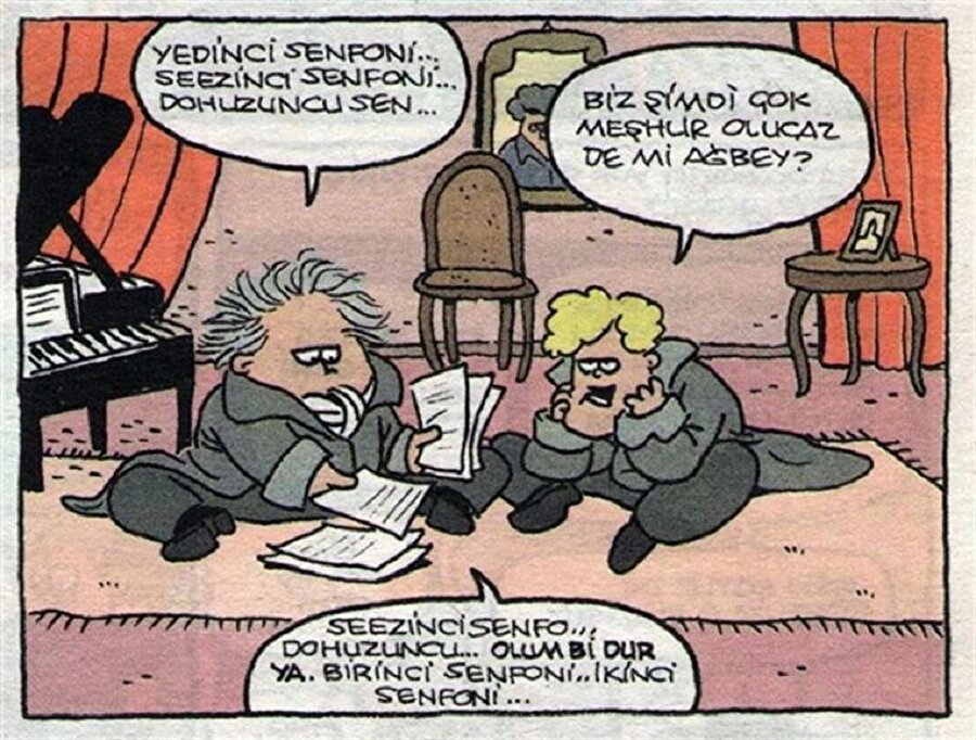 Beethoven abinizin kafanısını karıştırmasana oğlum