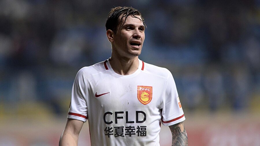 Ersan Adem Gülüm, Çin Ligi ekiplerinden Hebei China Fortune forması ile.