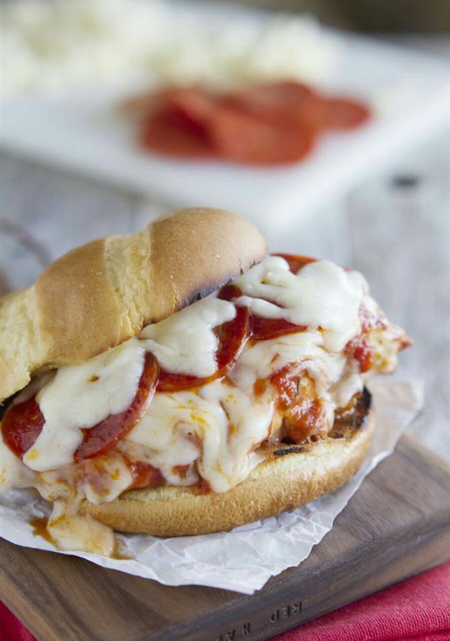 Amerikan İtalyan ortak lezzet buluşması Pizzaburger