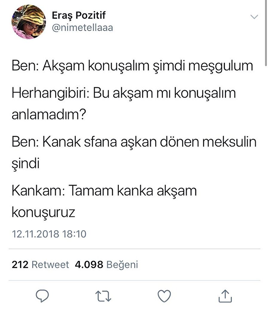 Kankalar kendi dilini kullanırlar