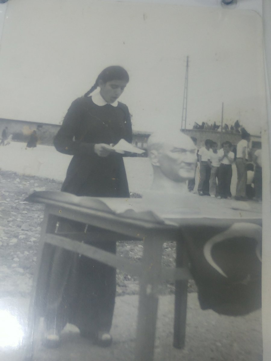 Silopi'de bir okul. Şırnak 1979