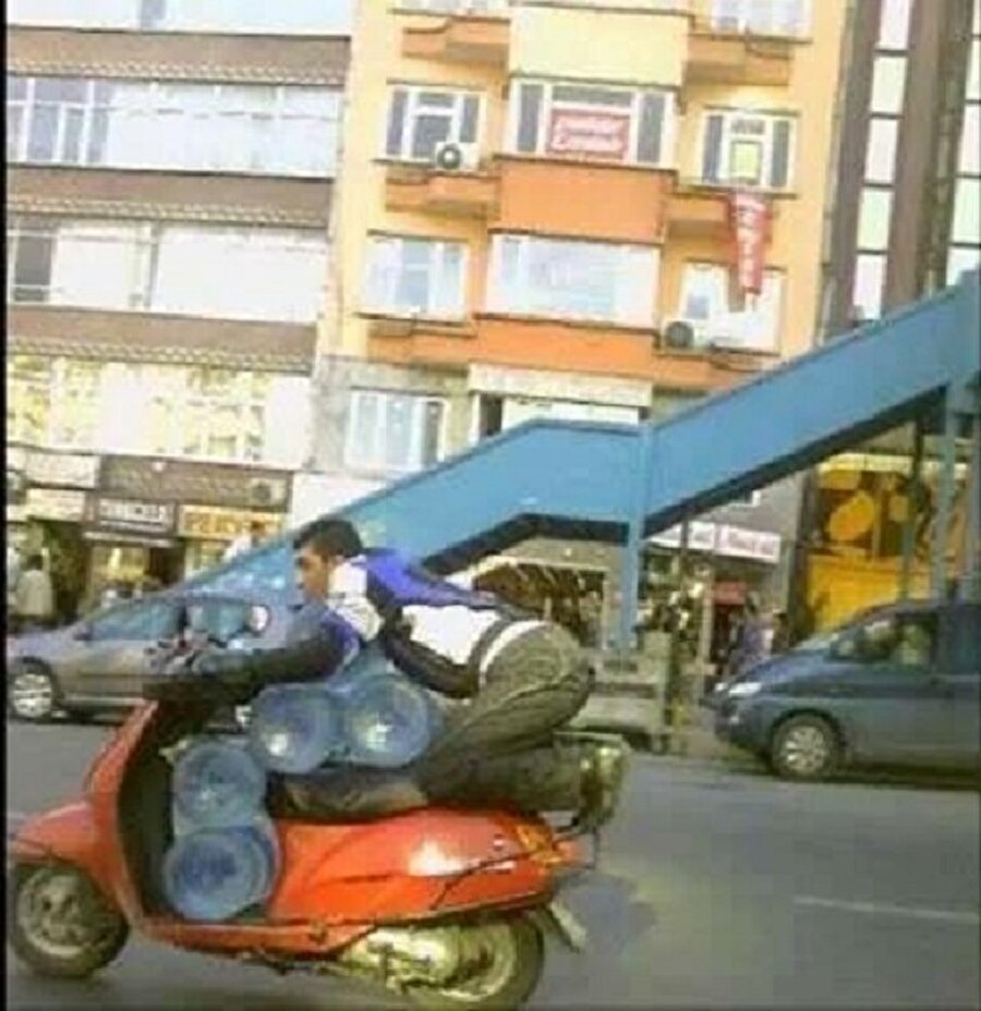 Hızlı ve Öfkeli 8 çekimlerinden bir kare​