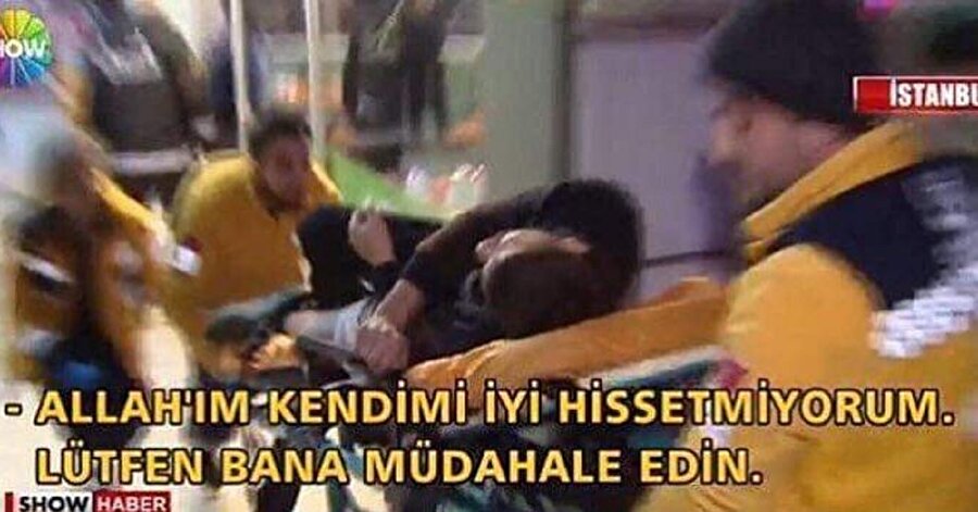 Son sınavdan çıktım