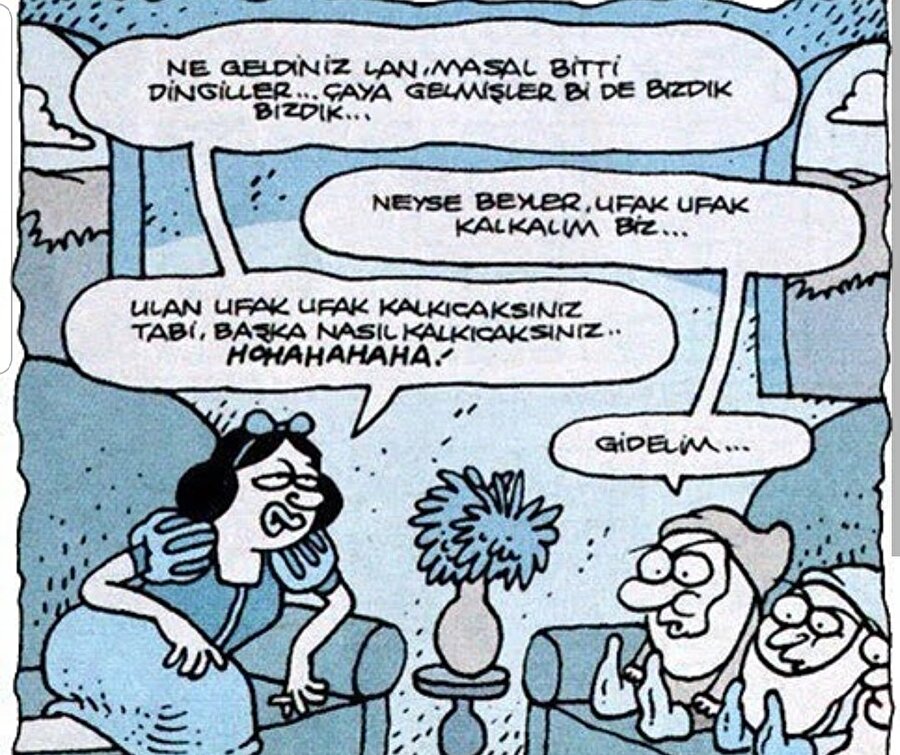 Masal bitince mesai de bitti beyler