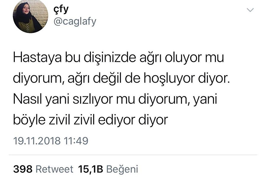 Zivil zivil derken nasıl gülmedin hocam