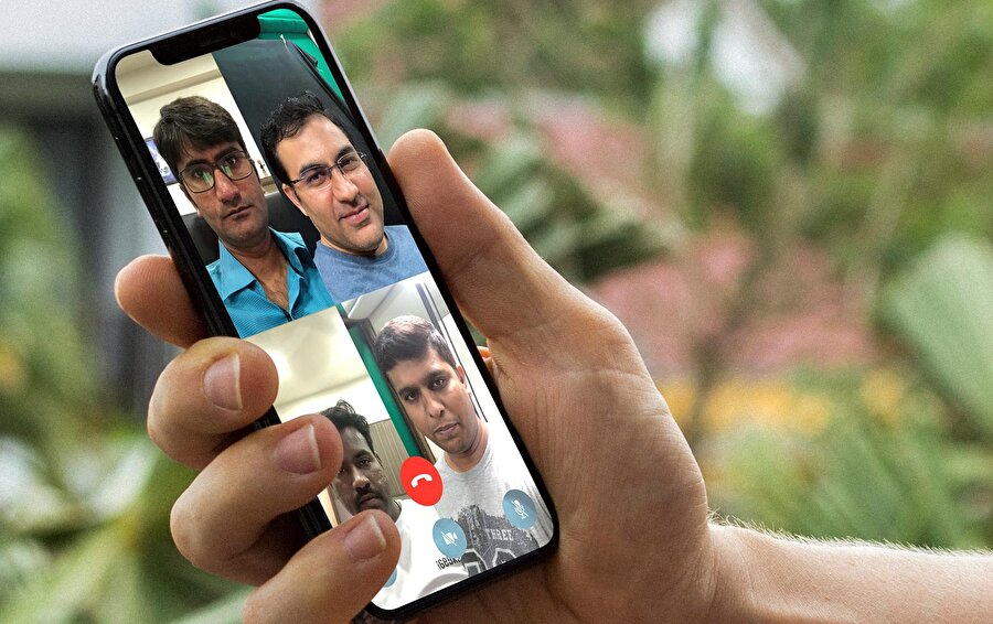 WhatsApp görüntülü arama.