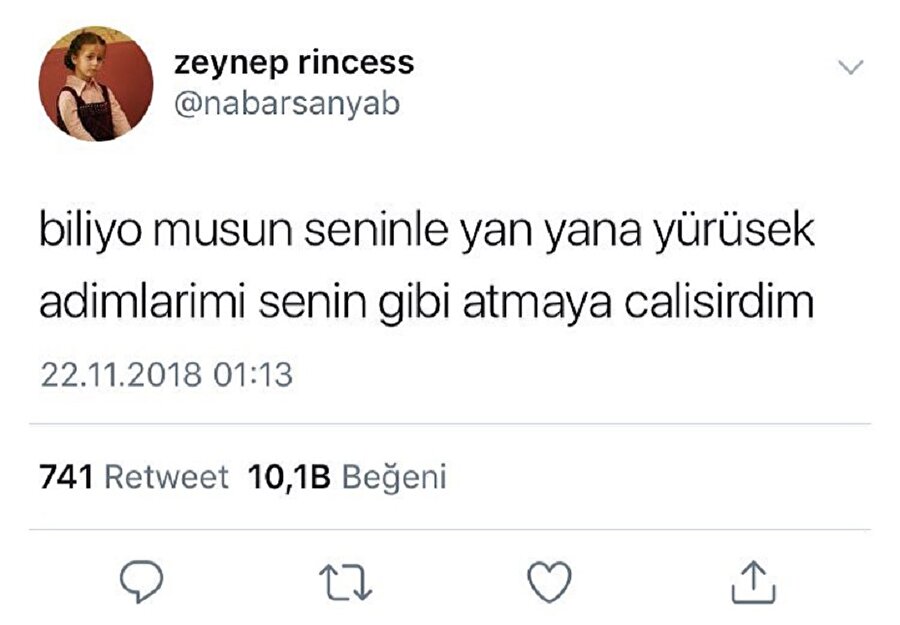 İki türlü de yürüyorsun yani çocuğa