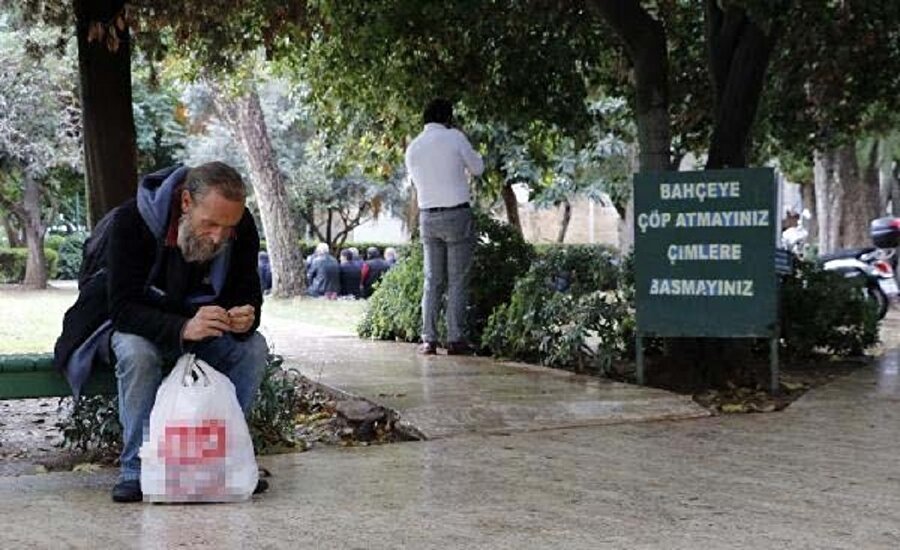 7 dilenci yakalandı.