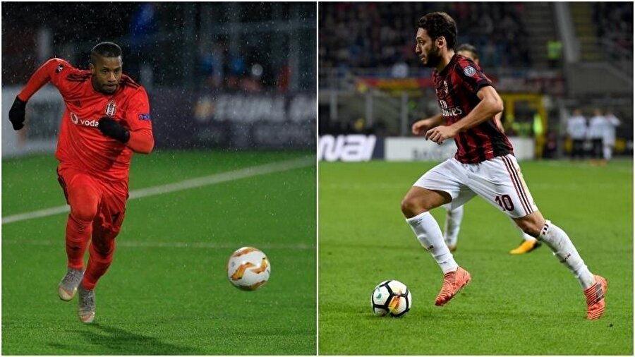 Lens ve Hakan, rakip kaleye doğru top sürüyor...