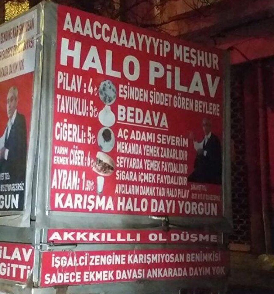 İstemeden semt ağzıyla okunan tabela yapmışlar