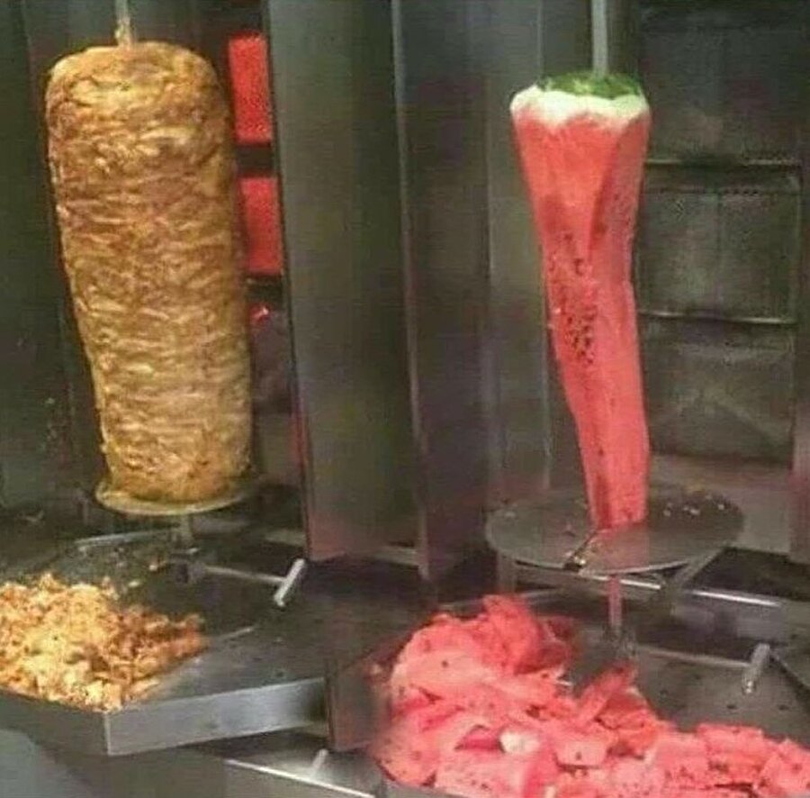 O karpuzu nasıl koydunuz oraya?