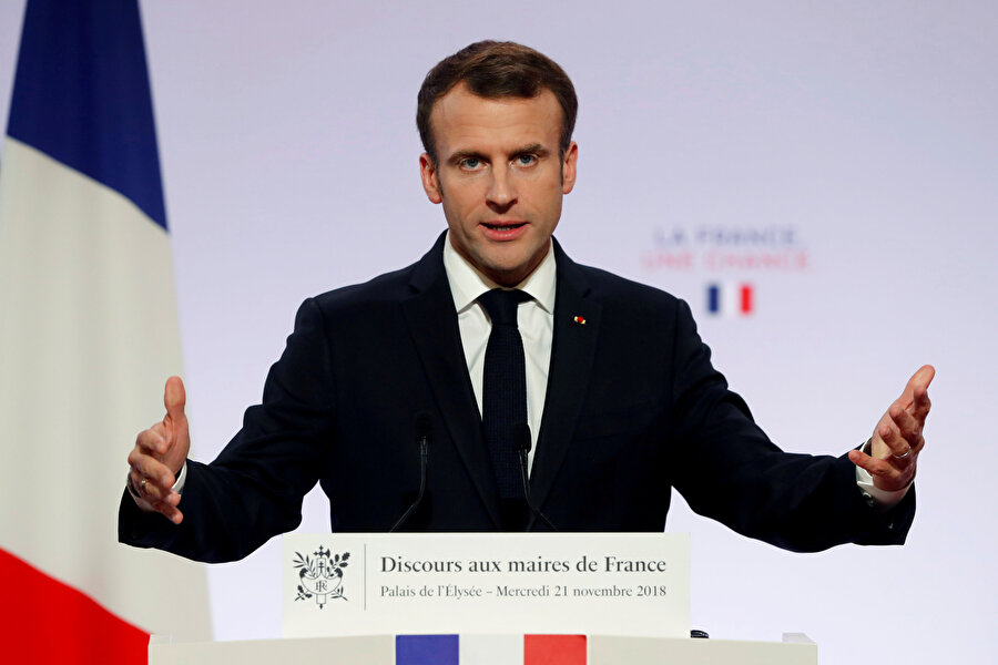 Fransa Cumhurbaşkanı Emmanuel Macron