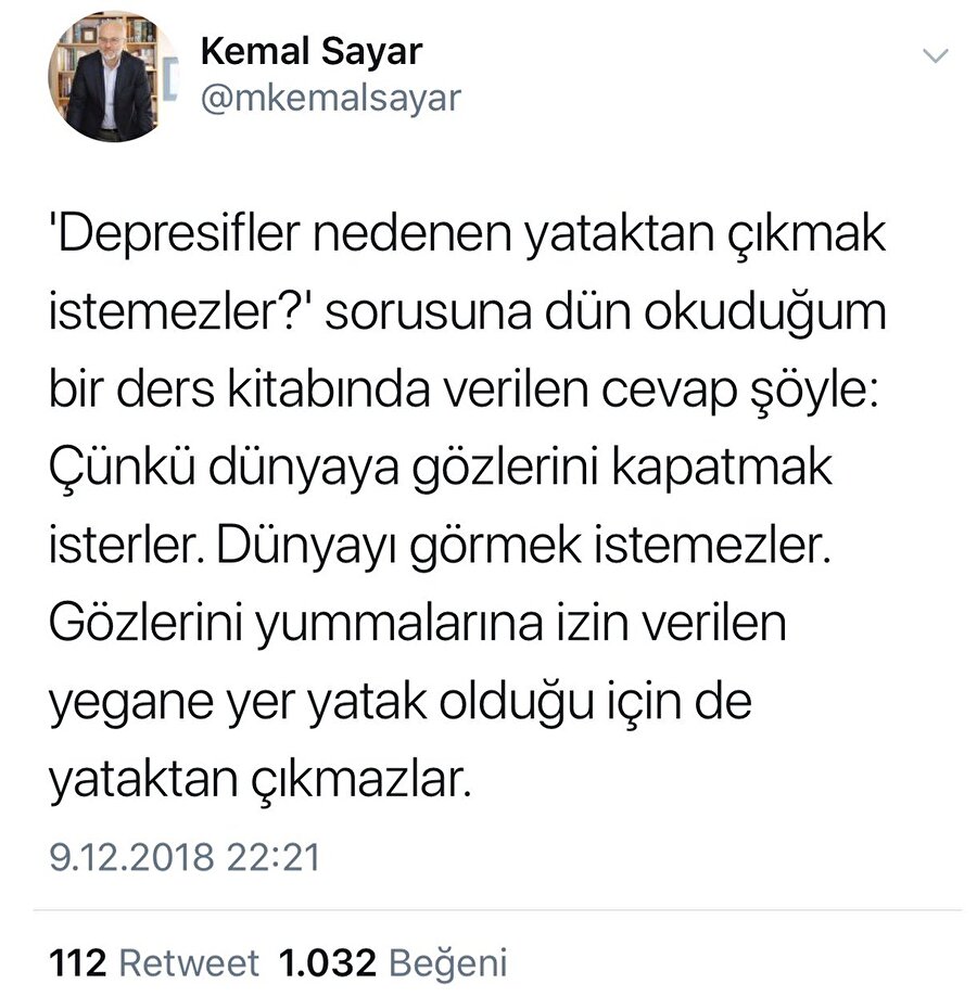 ​Artık hiç çıkasım gelmeyecek
