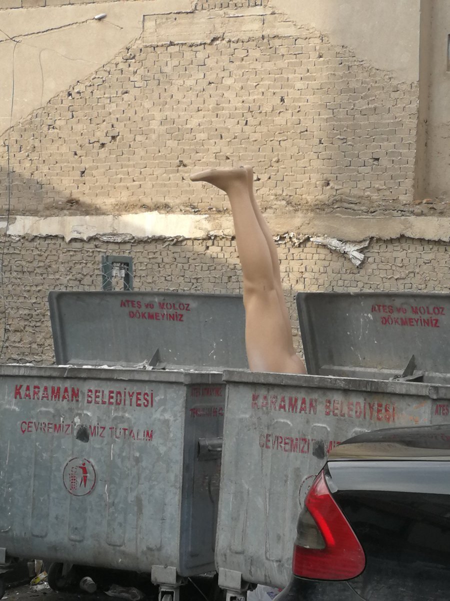 Yine birilerinin mankenlik hayalleri çöp olmuş​