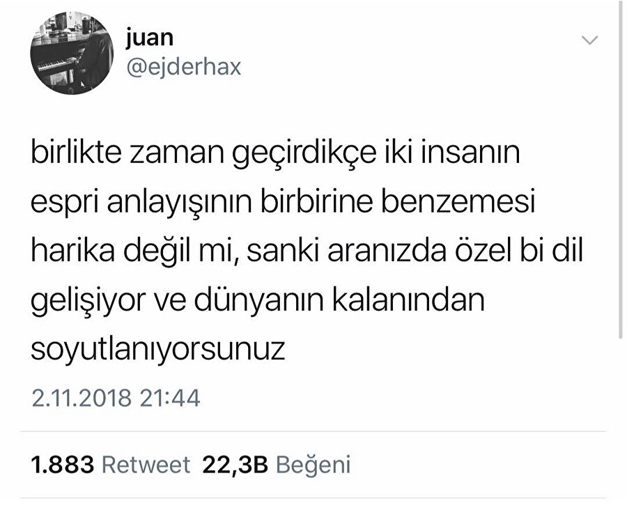 Atasözleri bile var, aramızda siz anlamazsınız