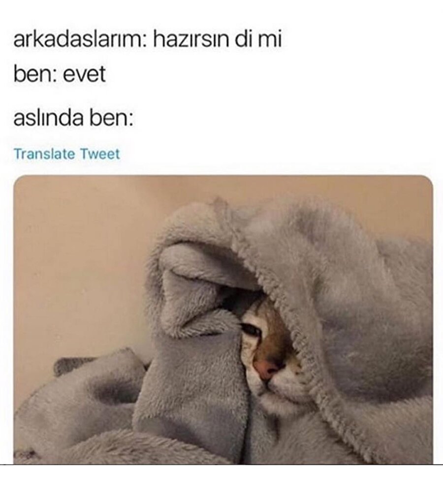 Arkadaşım da kesin daha duştadır