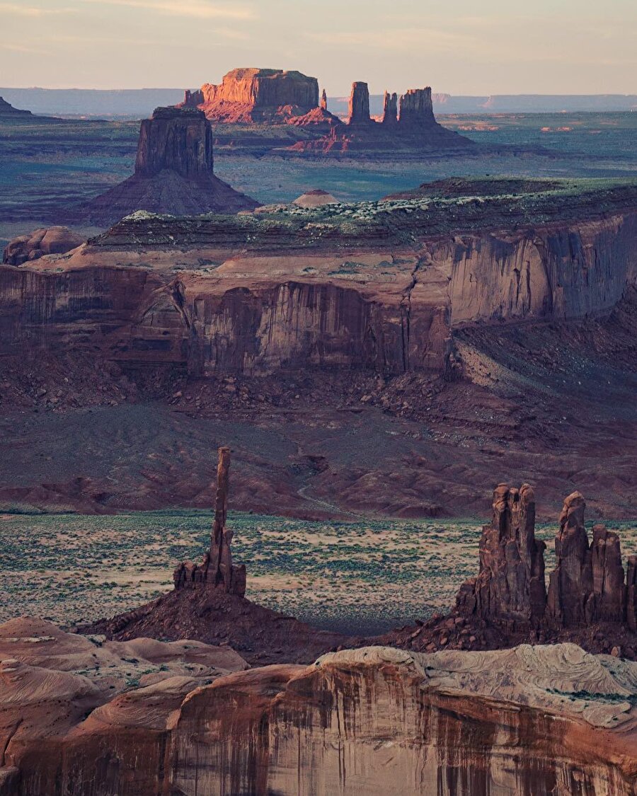 Utah'taki Anıt Vadisi