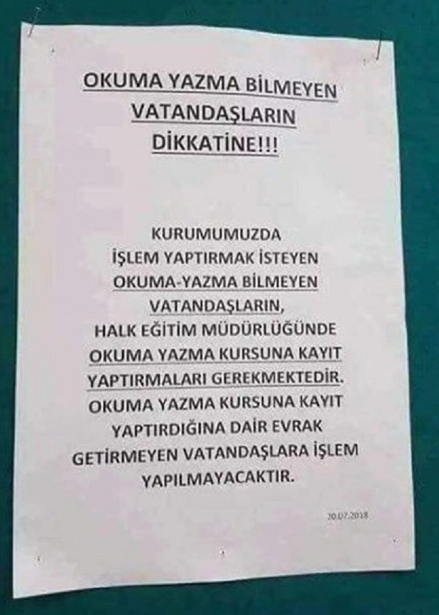 Önemli yerlerin altını çizdiğiniz iyi olmuş​