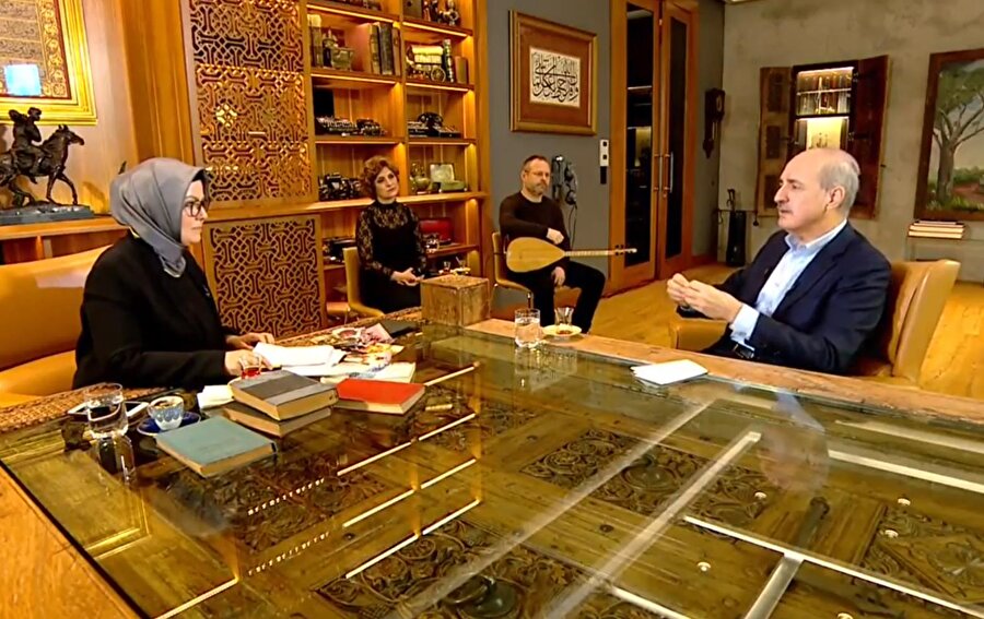 Ayşe Böhürler ve Numan Kurtulmuş.