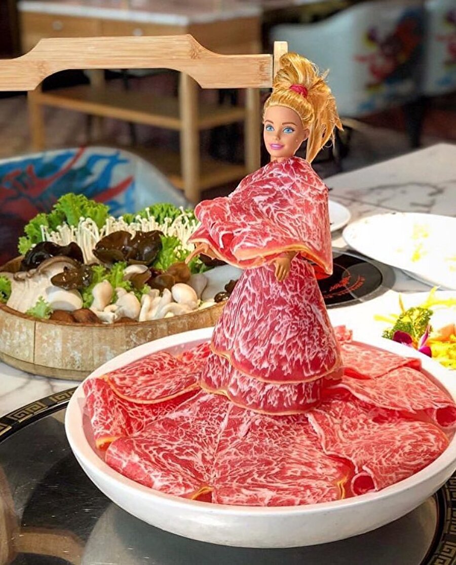 Kayseri'ye gelin giden Barbie