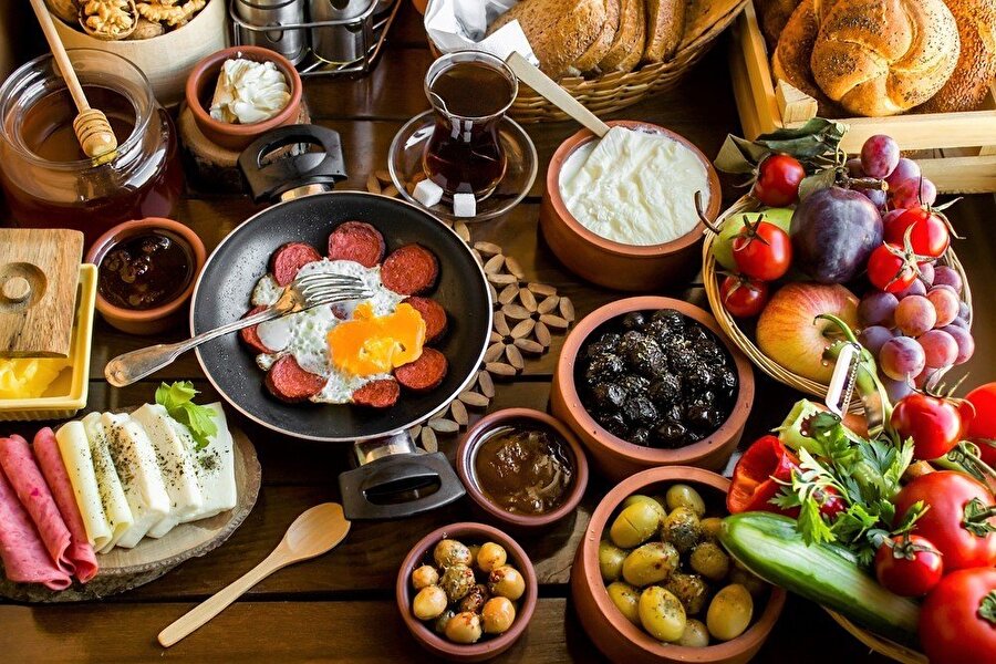 Pazar kahvaltısı.