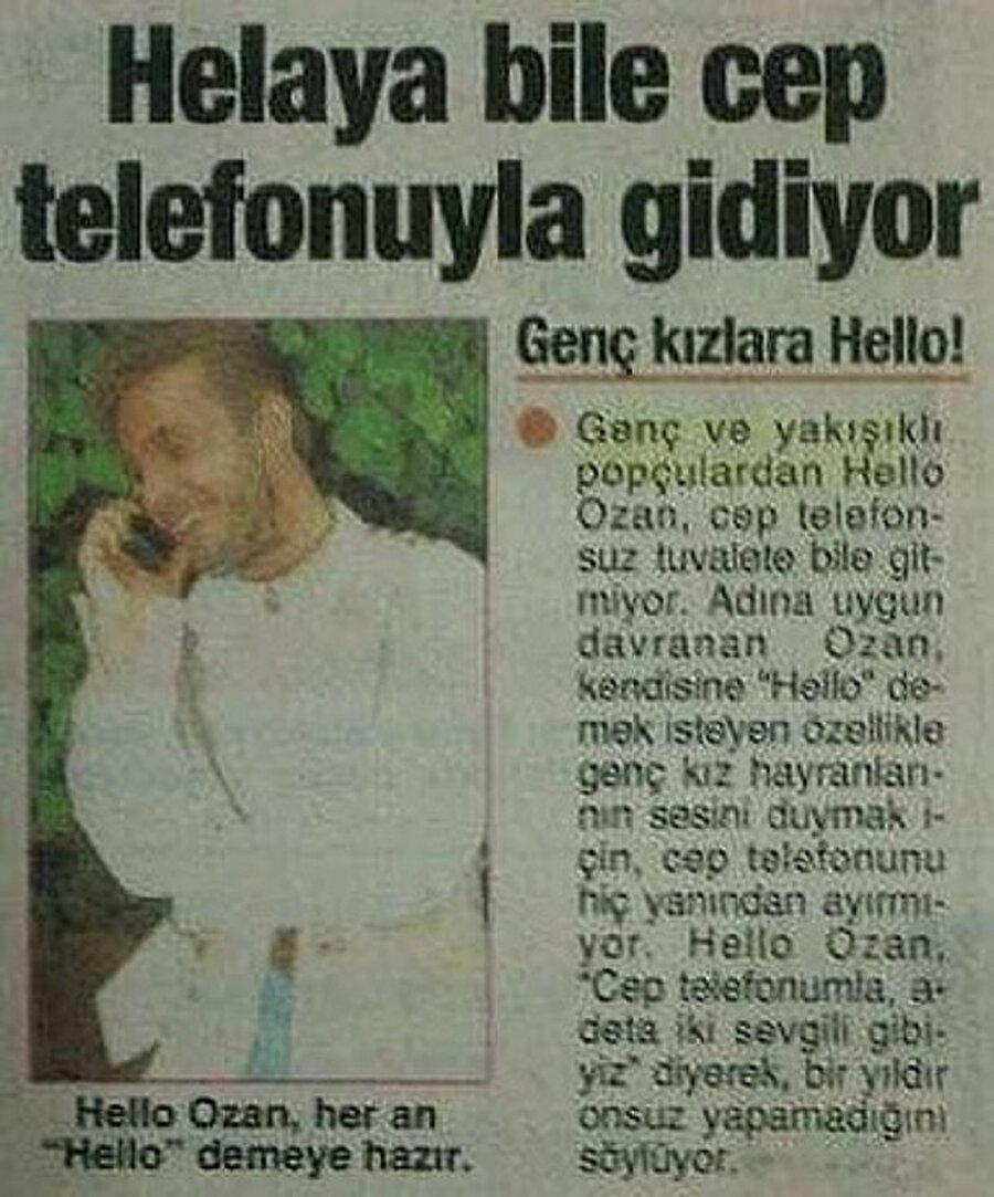 ​Ozan seni çok iyi anlıyorum