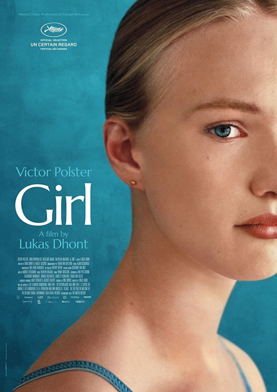 Kız

                                    Yönetmenliğini ve senaristliğini Lukas Dhont'un üstlendiği, Cannes'de "Belirli Bir Bakış" bölümünde dünya prömiyerini yapan "Kız" adlı film, ayrıca Cannes'de "En İyi İlk Film" dahil dört dalda ödül kazanmıştı. Belçika ve Hollanda ortak yapımı film, profesyonel bir balerin olmak için çabalayan 15 yaşındaki Lara'nın hikayesini ele alıyor.
Victor Polster'in "Lara" karakterine hayat verdiği filmin kadrosunda, Arieh Worthalter, Valentijn Dhaenens, Katelijne Damen, Nele Hardiman gibi isimler yer alıyor.
                                