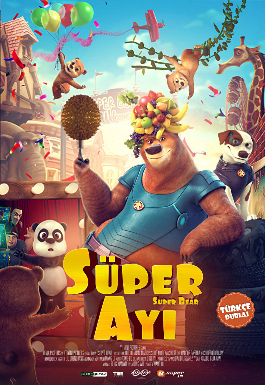 Süper Ayı

                                    Wang Qi'nin yönetmenliğini üstlendiği, orijinal adı "Super Bear" olan film, hayvan tüccarları tarafından alıkonulan oğlu Zack'i kurtarmaya çalışan baba ayı Dash'in mücadelesini anlatıyor.
ABD yapımı, animasyon filmin senaryosunu Ding Wei kaleme aldı
                                