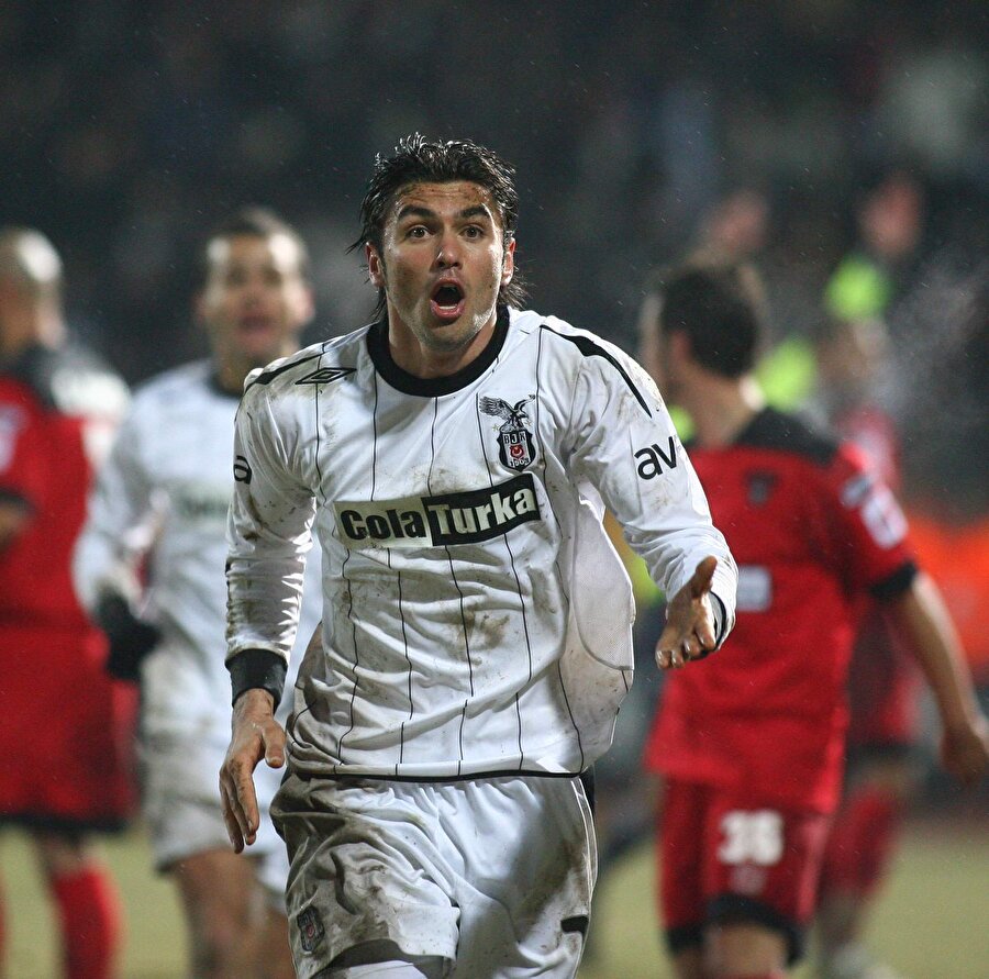 Arşiv | Burak Yılmaz'ın Beşiktaş günlerine ait bir fotoğraf.