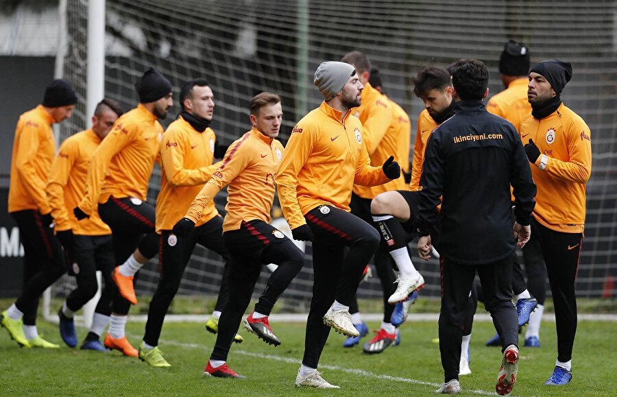 Galatasaray İstanbul'daki son çalışmasını tamamladı.