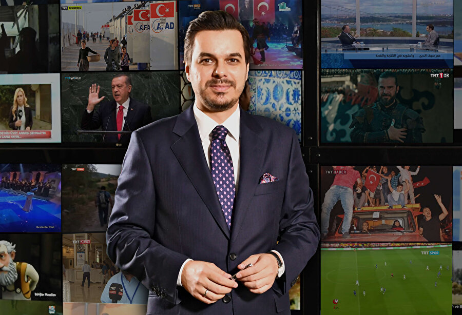 TRT Yönetim Kurulu Başkanı ve Genel Müdürü İbrahim Eren.