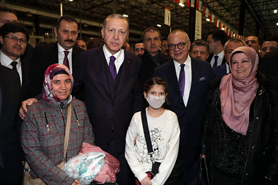 Cumhurbaşkanı Recep Tayyip Erdoğan, Cemre Yılmaz.