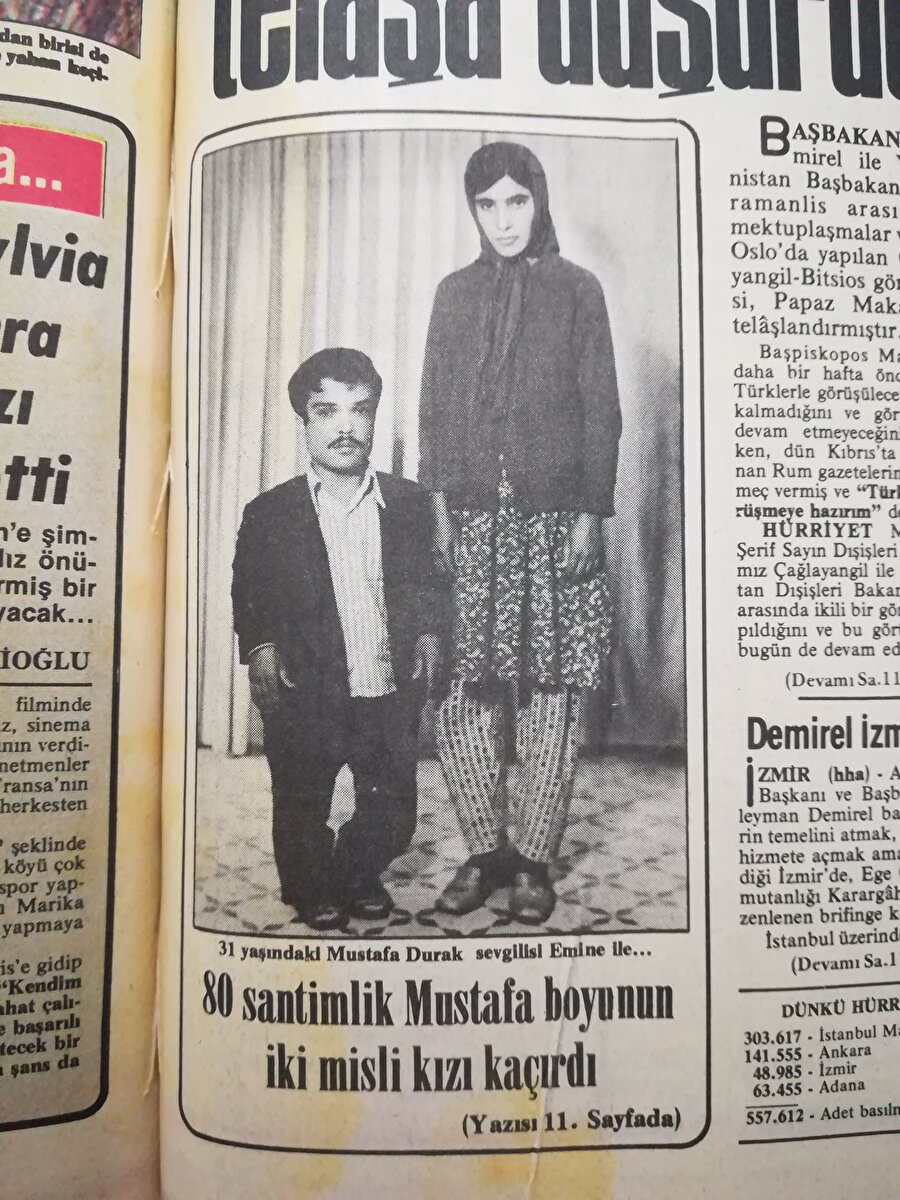 Mustafa talih kuşunu kaçırmış