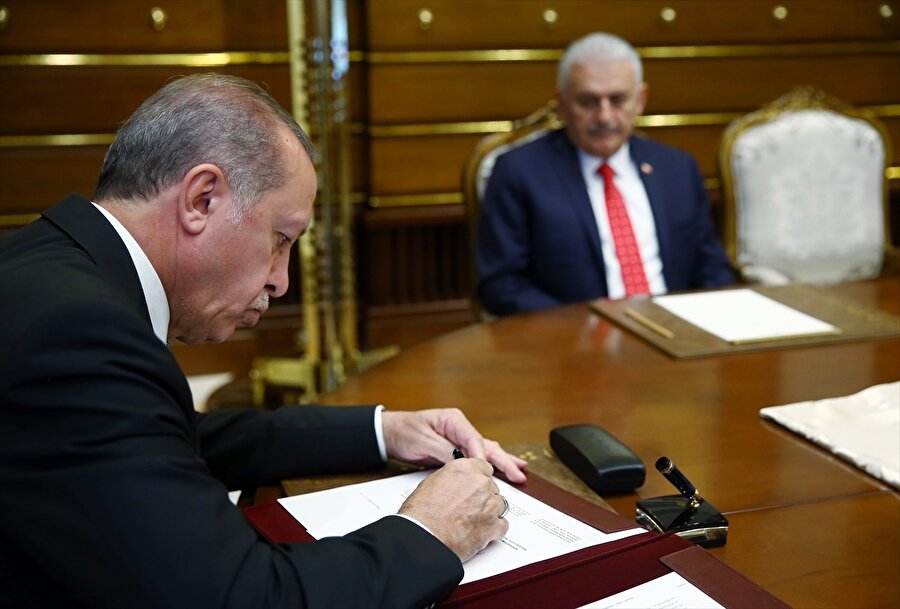 Arşiv: Cumhurbaşkanı Recep Tayyip Erdoğan ve Meclis Başkanı Binali Yıldırım