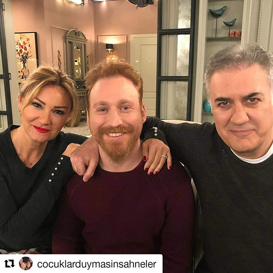 Çocuklar duymasın dizisinden bir kare.