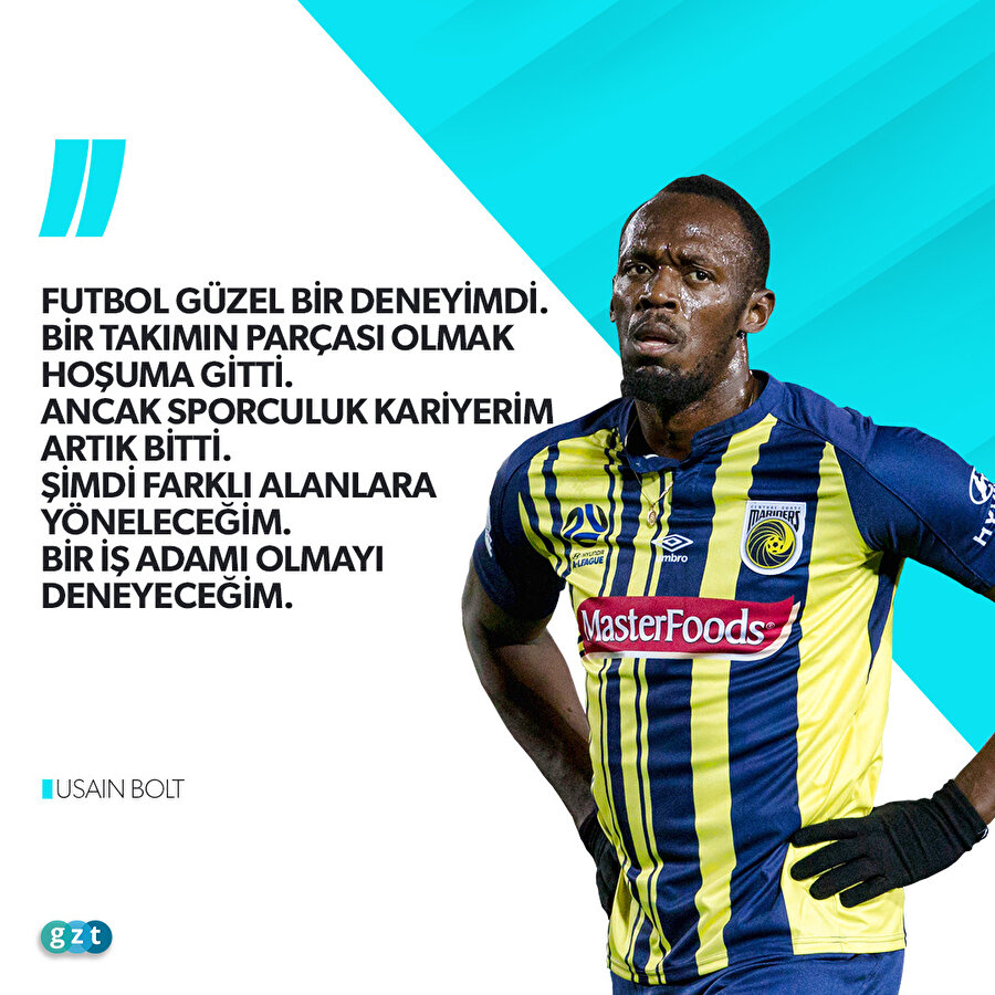 Usain Bolt sporculuk kariyerini noktaladı