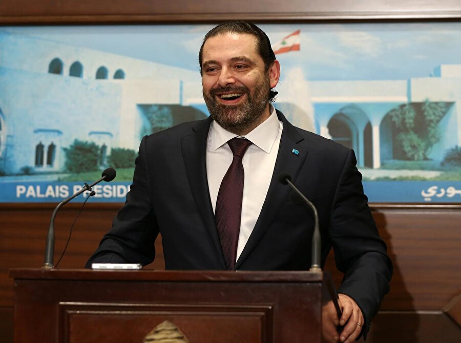Başbakan Saad Hariri, yeni hükümetin kurulduğu haberini verirken oldukça sevinçliydi.