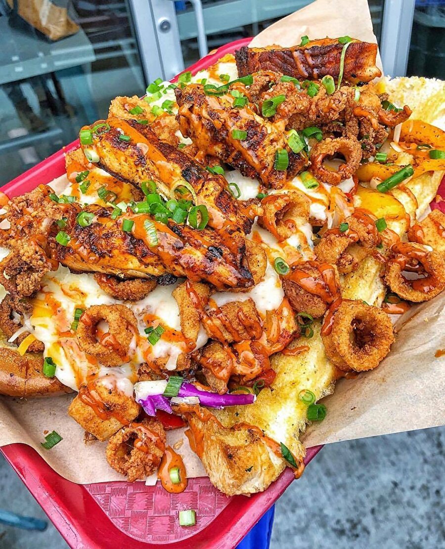 Alışık olmadığımız deniz ürünleri sandviçi