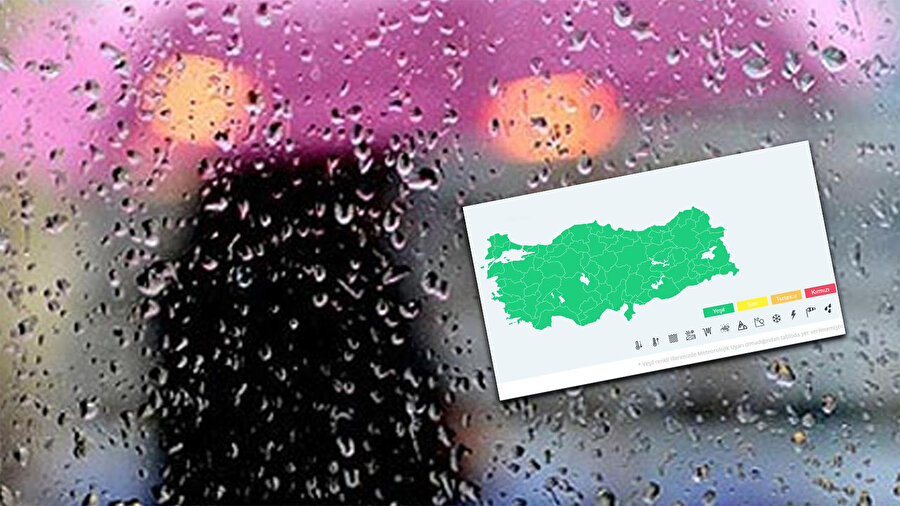 Meteoroloji, hava durumundaki olası değişiklikleri renk kodlarıyla duyuracak.
