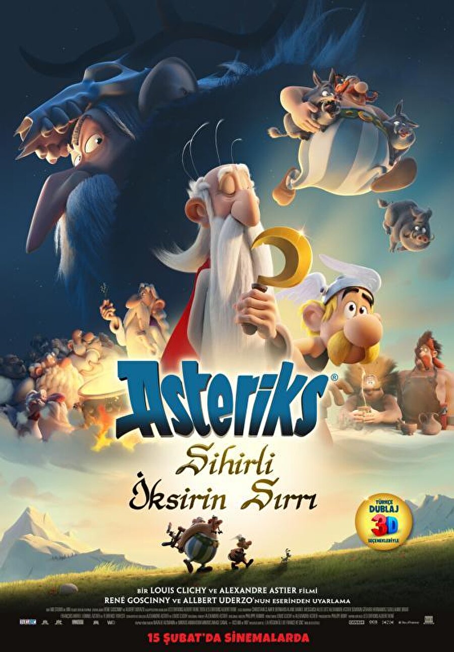 Asteriks: Sihirli İksirin Sırrı

                                    
                                    Alexandre Astier ve Louis Clichy'in birlikte yönettiği animasyon filmi "Asteriks: Sihirli İksirin Sırrı", Asteriks ve Oburix'in, sihirli iksirin tarifini miras bırakacağı yetkin bir büyücü arayışında olan Büyüfix'e eşlik etmelerini anlatıyor.
                                
                                