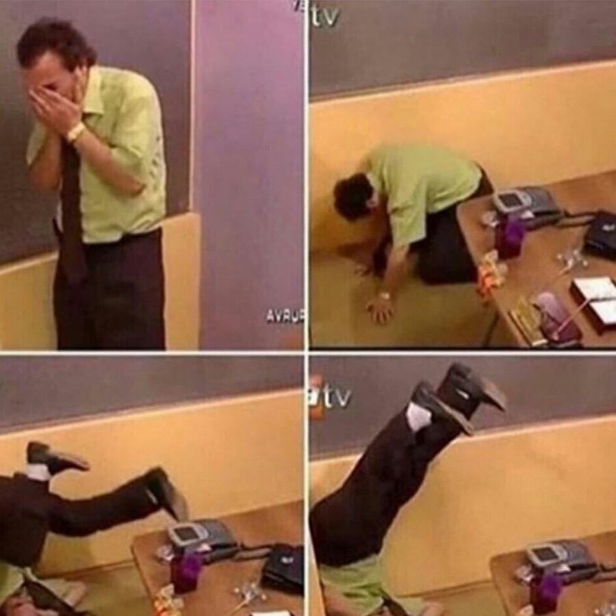 İki gün tatilden sonra işe geldim