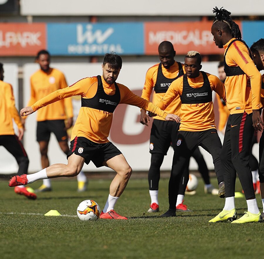 Galatasaray, rövanş maçına sıkı hazırlanıyor.