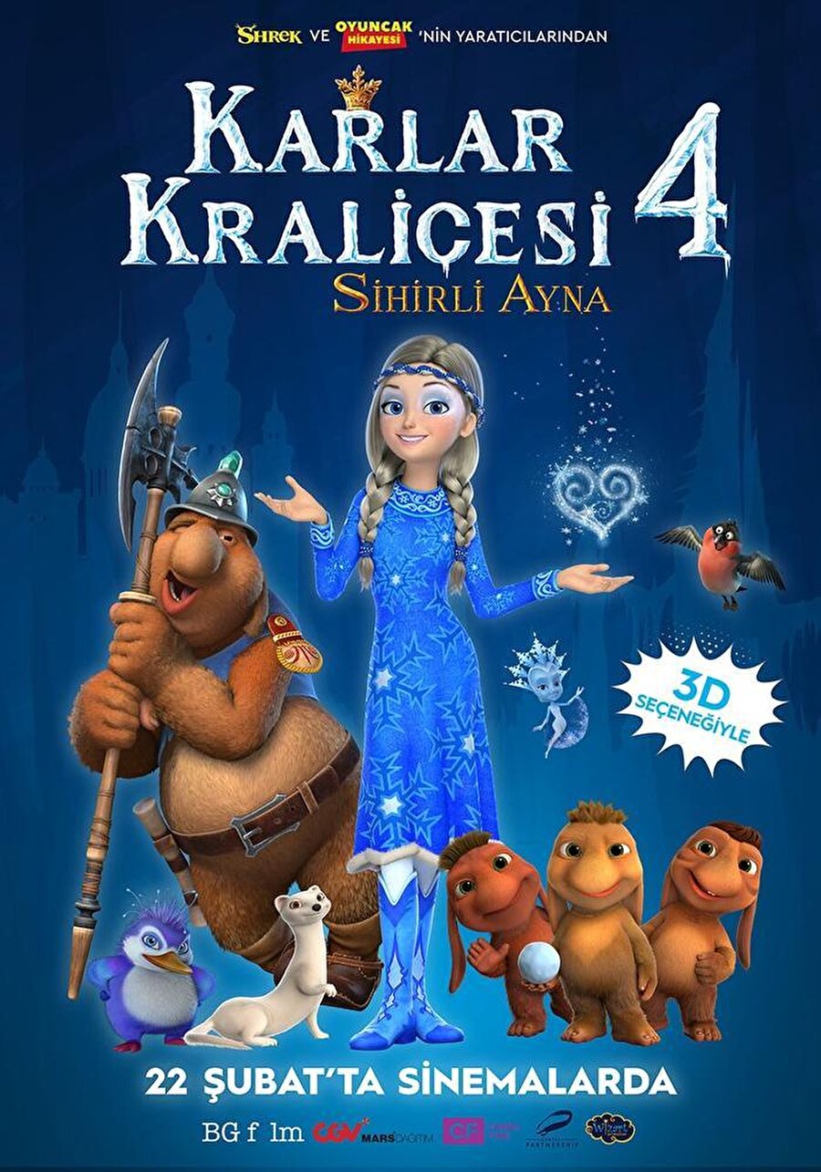 7. Karlar Kraliçesi 4: Sihirli Ayna
Aleksey Tsitsilin ve Robert Lence'nin yönettiği sevilen animasyon Karlar Kraliçesi serisinin dördüncü filmi "Karlar Kraliçesi 4: Sihirli Ayna", Gerda'nın ailesini kurtarmak için dostlarıyla çıktığı serüveni konu alıyor.