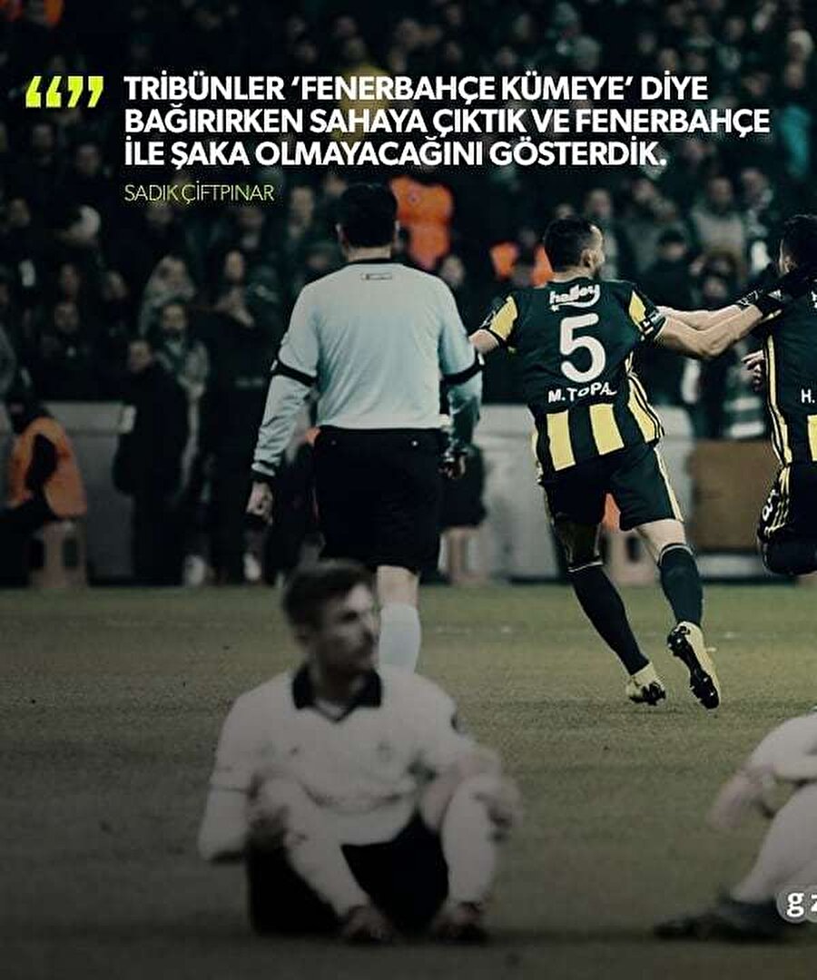 Sadık Çiftpınar: Fenerbahçe ile şaka olmaz
