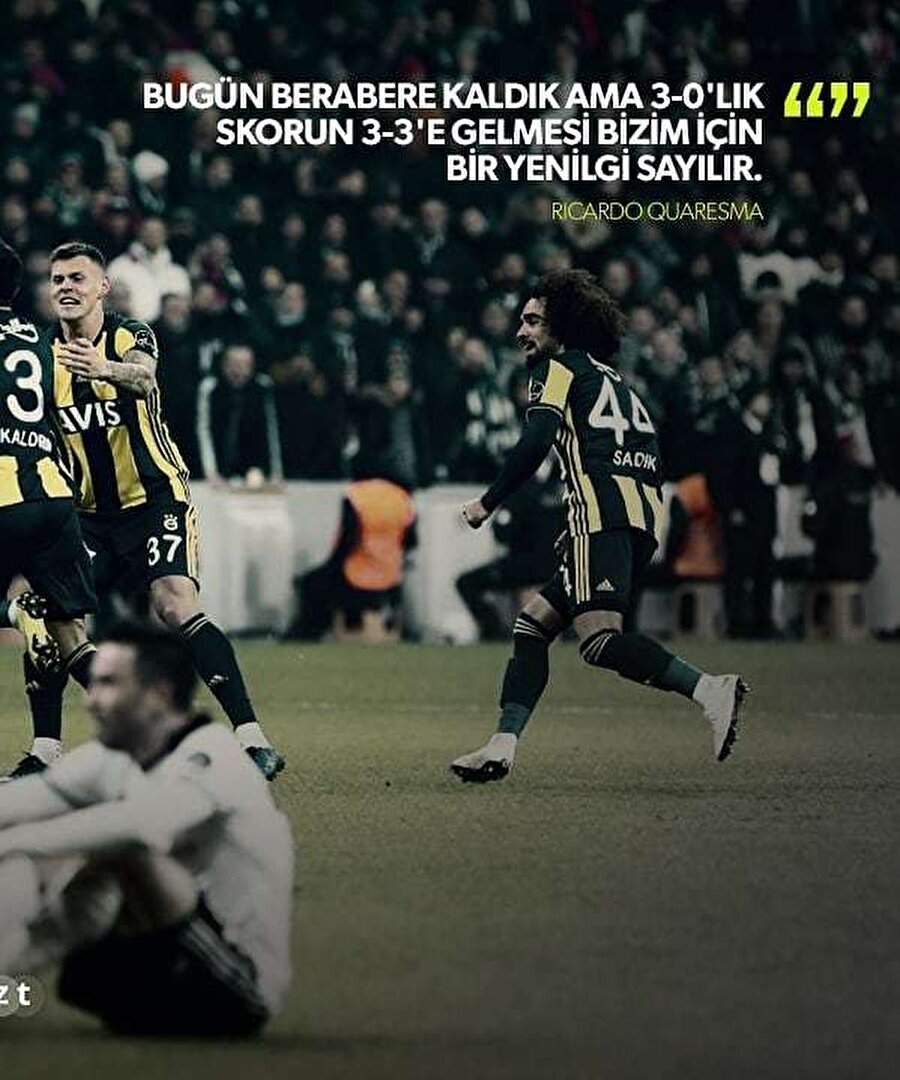 Quaresma: Yenilgi sayılır