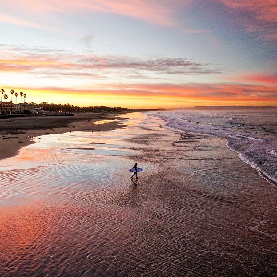 Kaliforniya'nın dinlendirici sahilleri