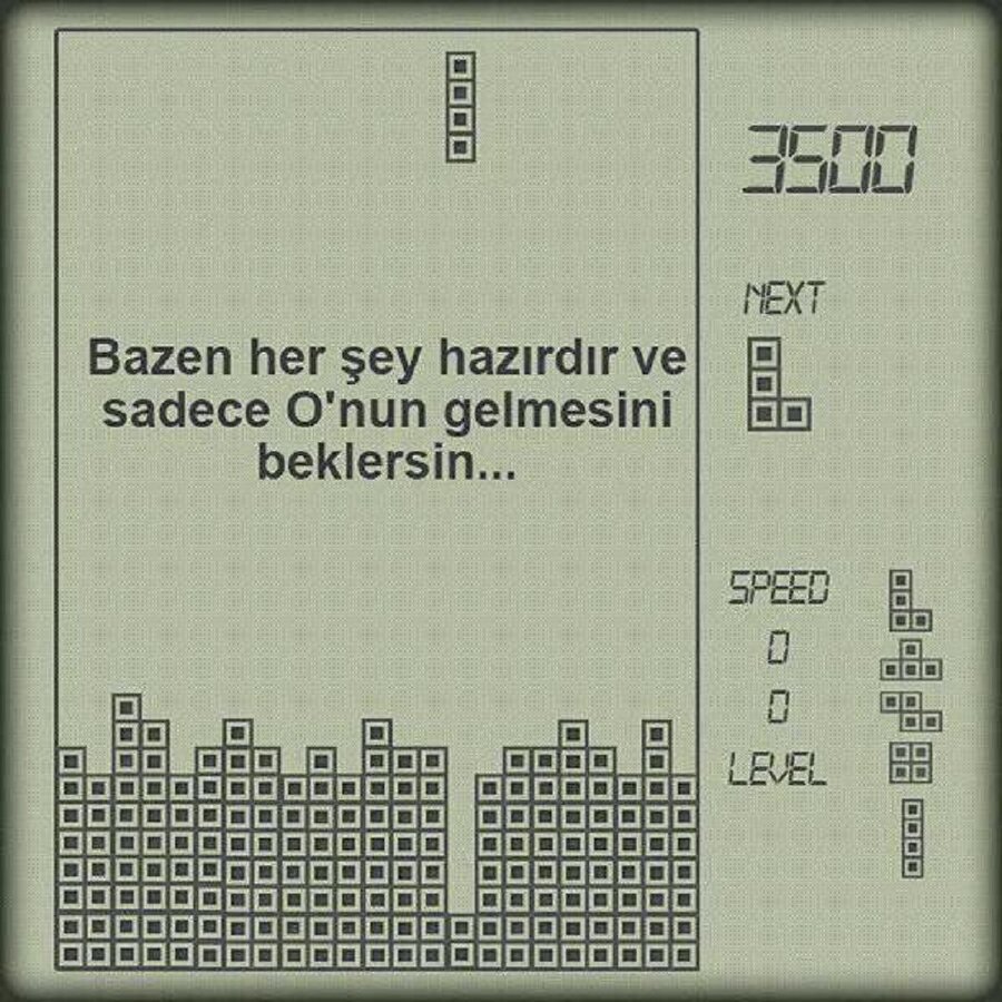 ​Ama gelmeyecek bilirsin...