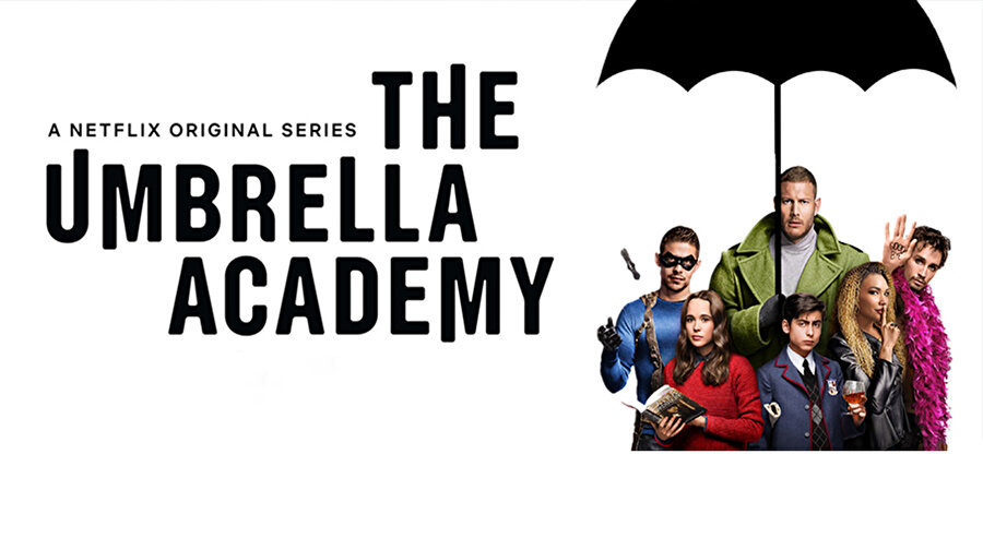 Netflix yapımı The Umbrella Academy.