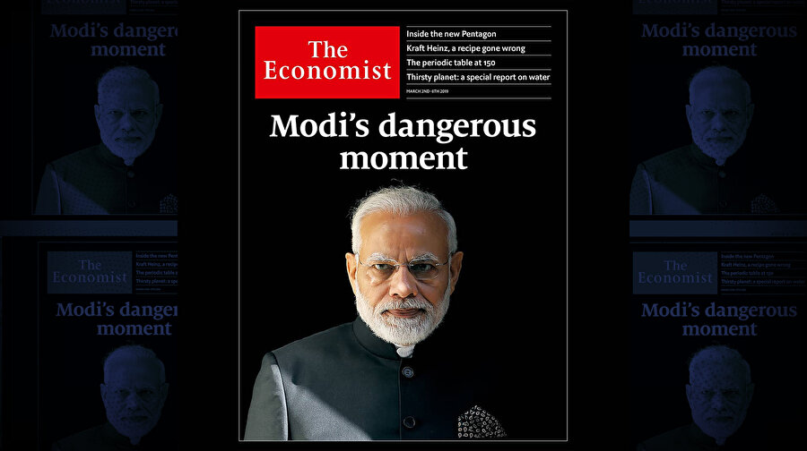 The Economist, Hindistan Başbakanı Modi'yi kapağına taşıdı.